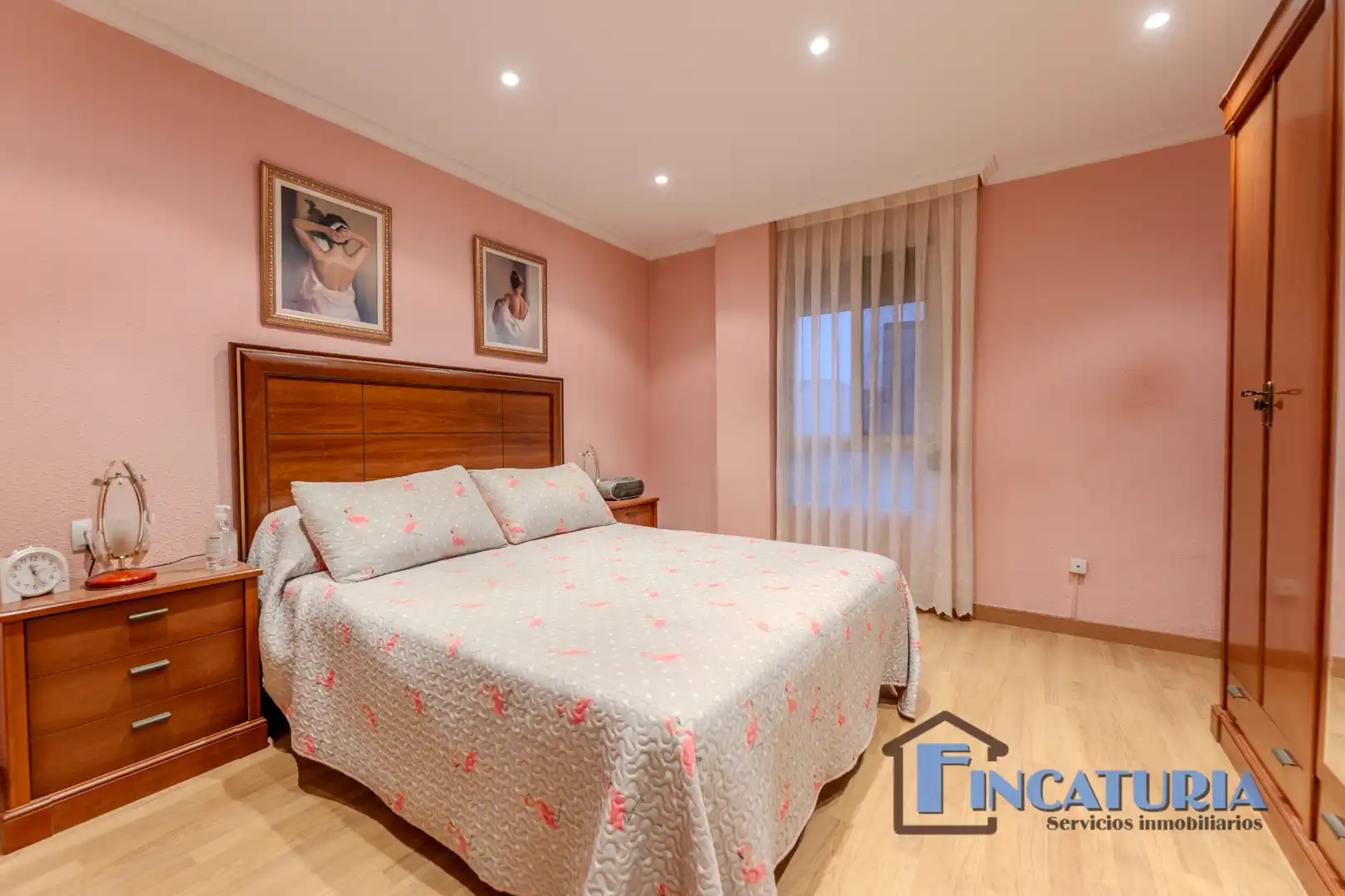 Schlafzimmer von Wohnung zum Verkauf in Mislata mit Klimaanlage, Parkett und Terrasse