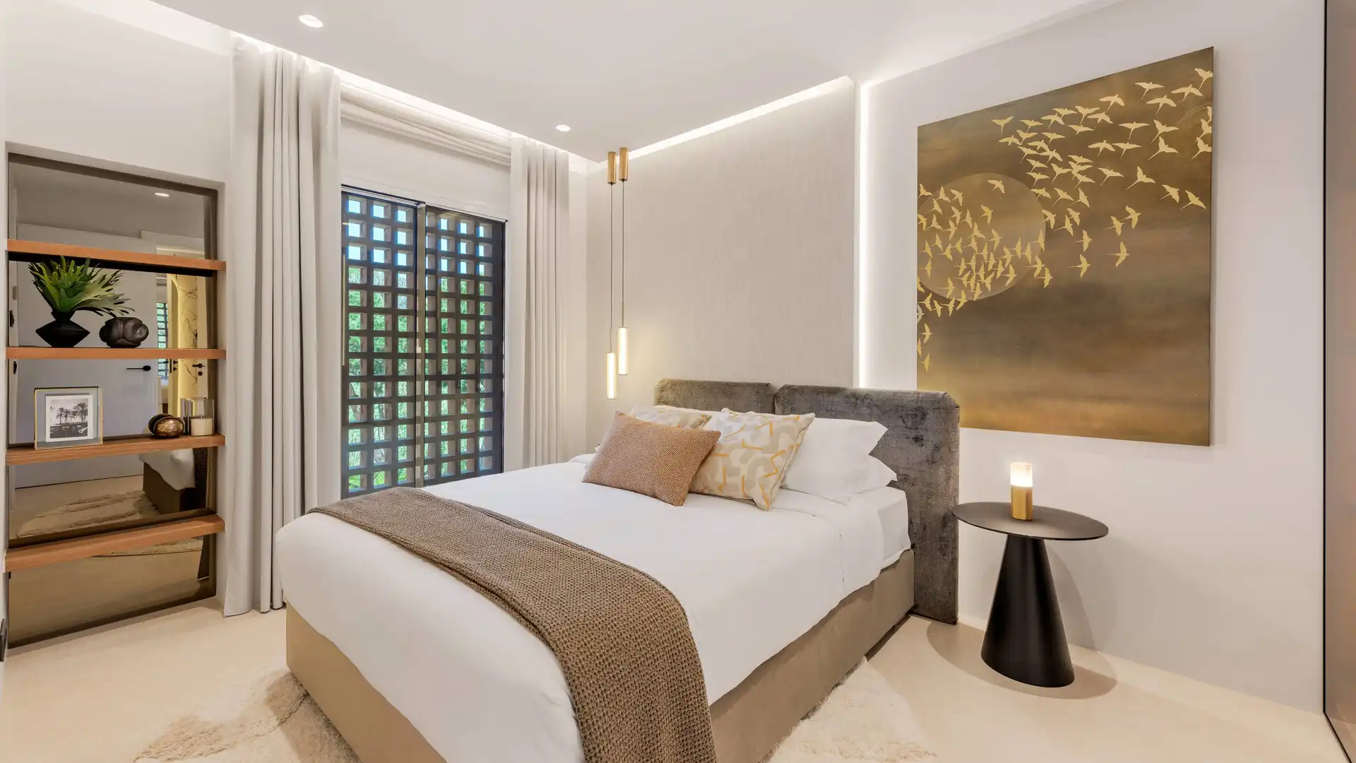 Dormitori de Àtic en venda en Marbella amb Aire condicionat, Jardí privat i Terrassa