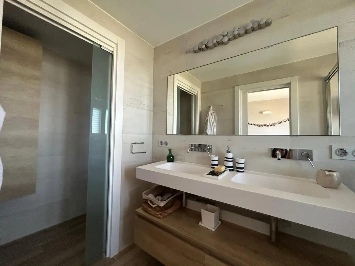 Bathroom of Detached homes for sale in Santa Pola  with Air Conditioner, Heating and Terrace