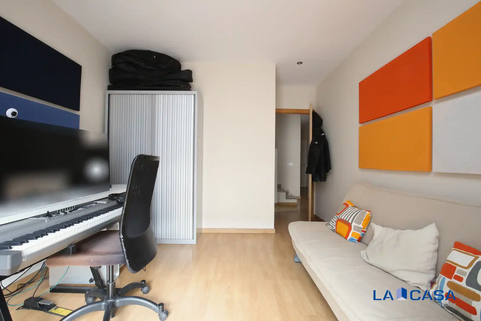 Sala de estar de Casa adosada en venta en Carranque con Aire acondicionado