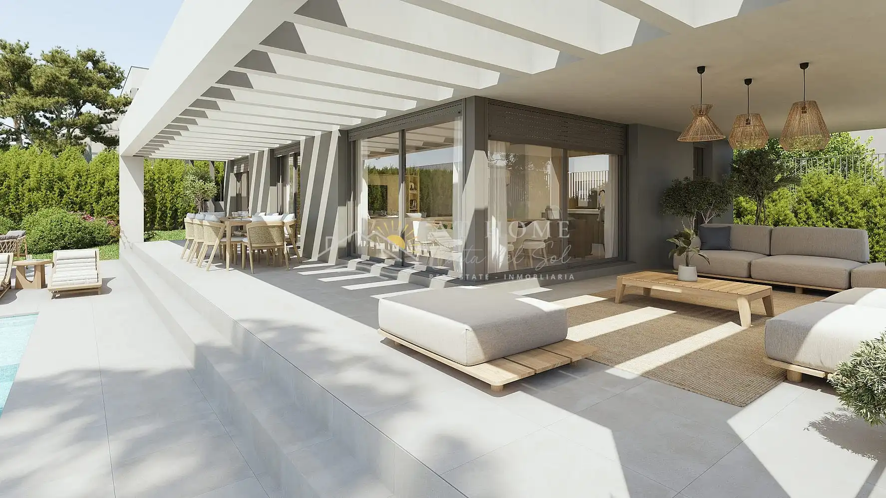 Terrassa de Casa o xalet en venda en Alhaurín de la Torre amb Terrassa i Piscina