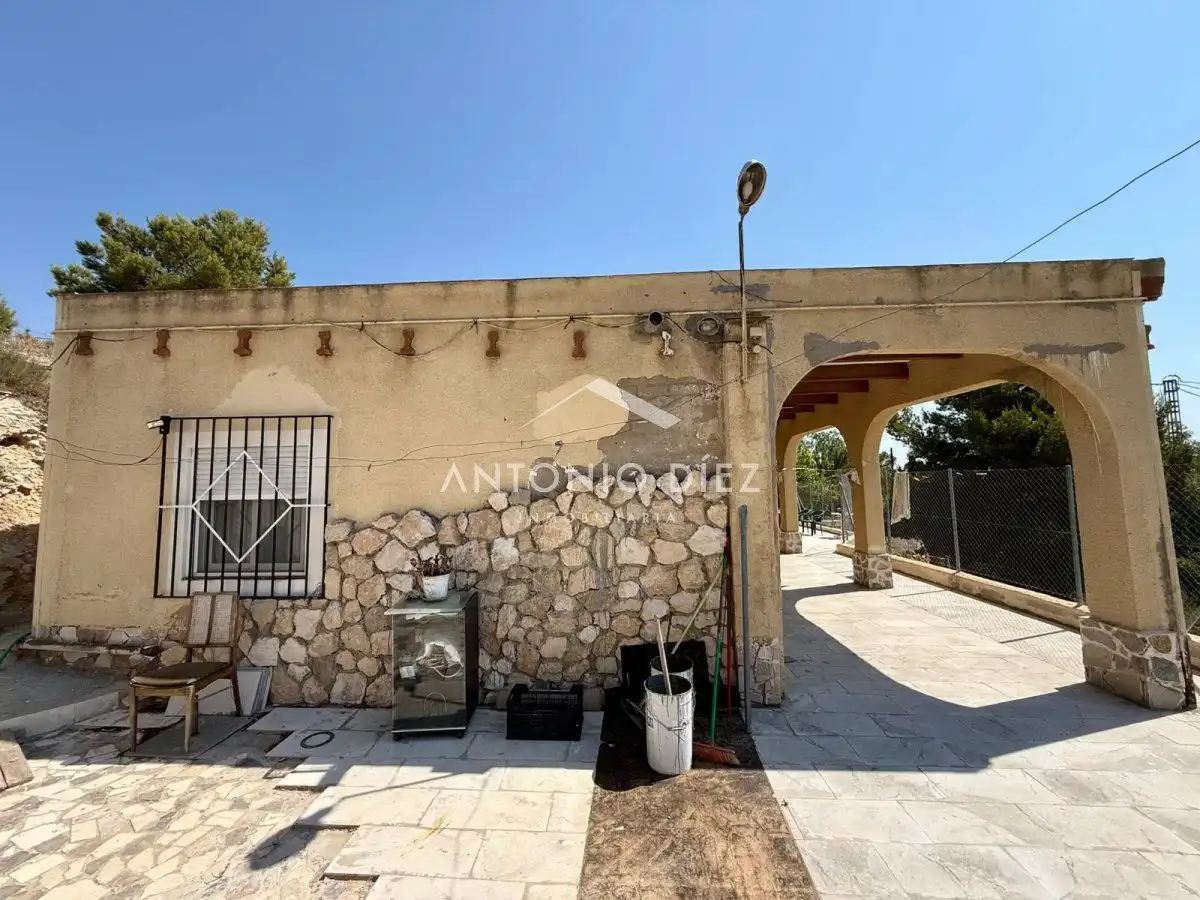 Vista exterior de Casa o xalet en venda en Aspe amb Terrassa