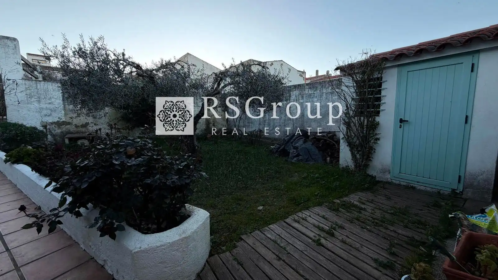 Jardín de Casa o chalet en venta en Santa Olalla del Cala con Aire acondicionado, Jardín privado y Terraza