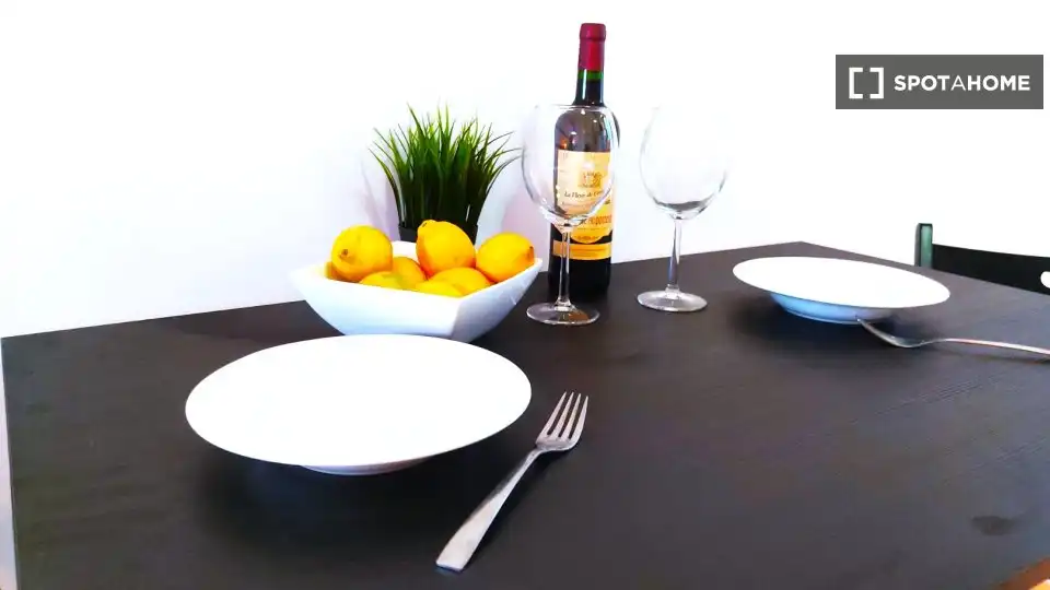 Comedor de Piso de alquiler en Valencia con Aire acondicionado, Calefacción y Amueblado
