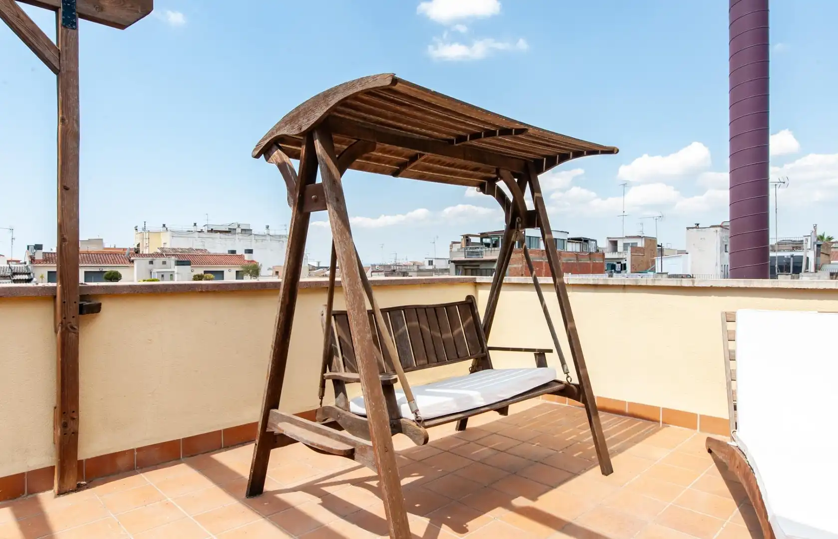 Terrassa de Dúplex en venda en Vilafranca del Penedès amb Aire condicionat, Calefacció i Jardí privat