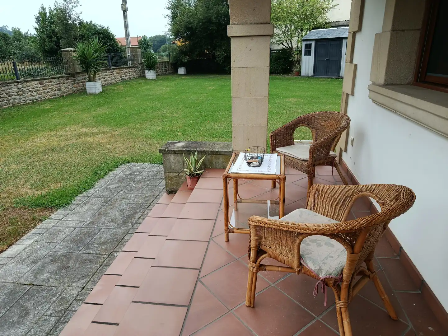 Terraza de Casa o chalet en venta en Santiurde de Toranzo con Calefacción, Jardín privado y Terraza