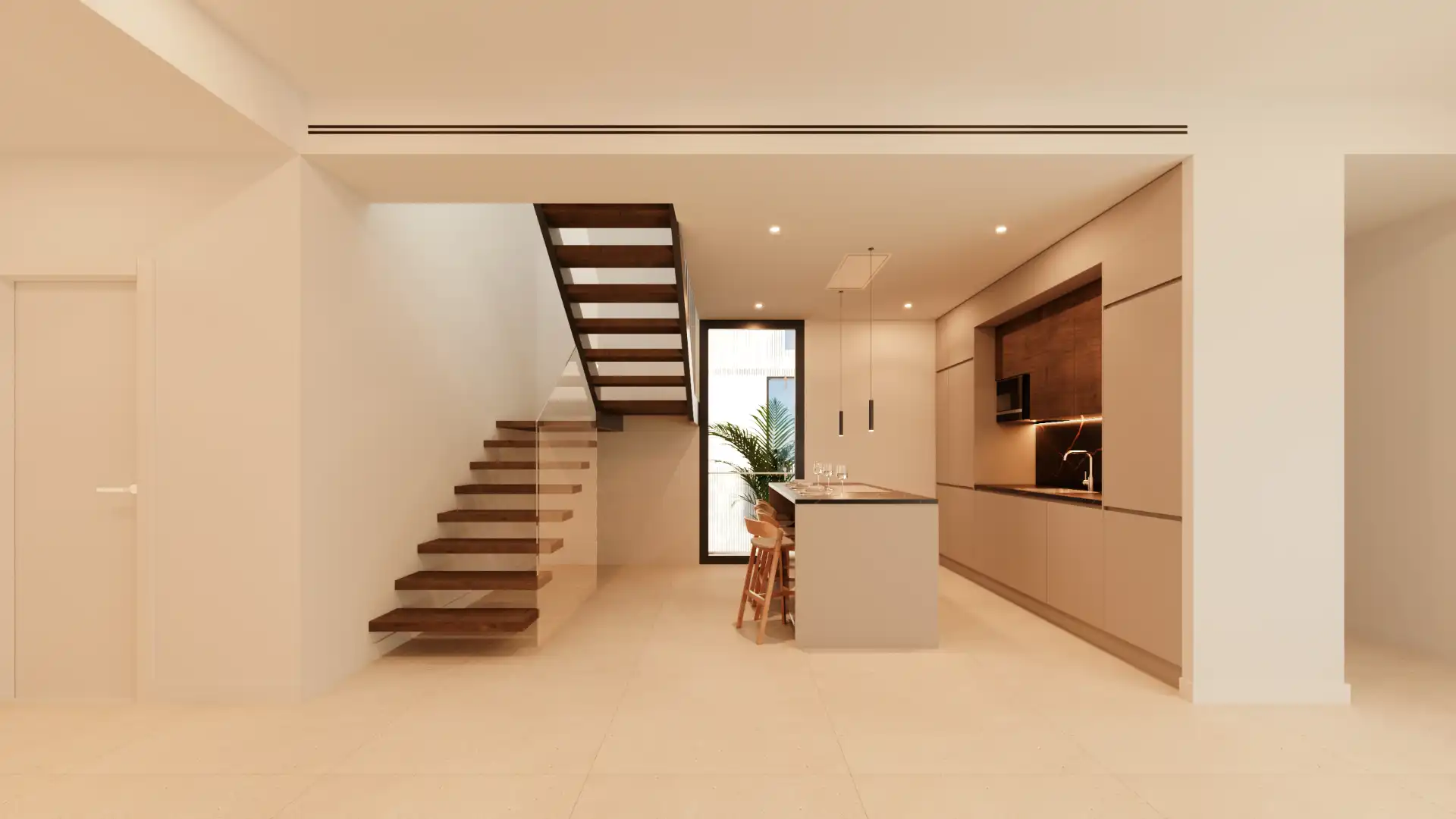 Kitchen of Flat for sale in Marbella  with Air Conditioner, Home automation and Community pool