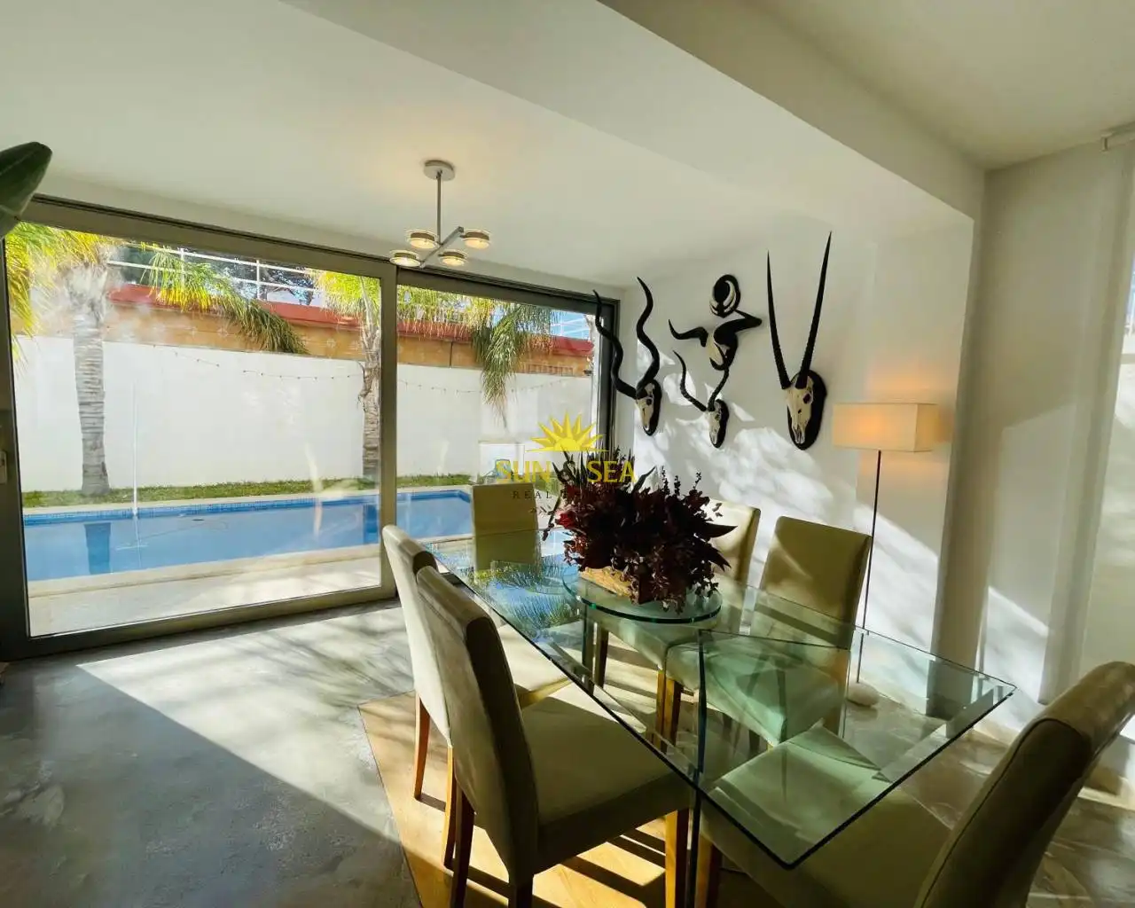 Dining room of Houses for rent in Alicante / Alacant  with Air Conditioner, Heating and Terrace