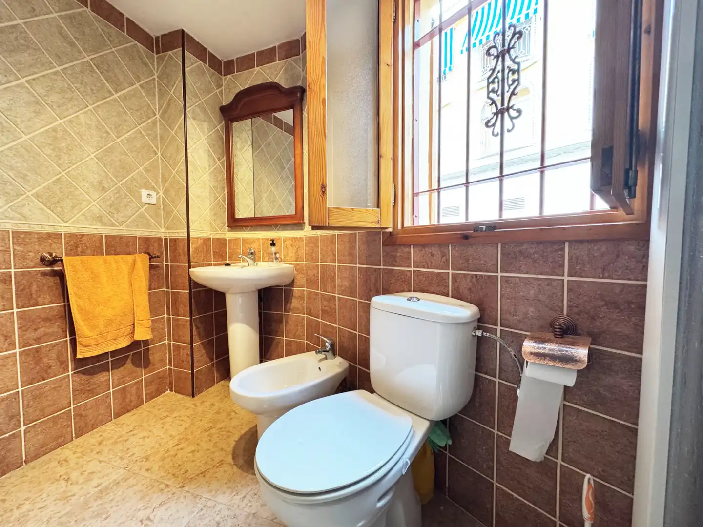 Bathroom of Ground floor for sale in Los Alcázares  with Air Conditioner, Terrace and Furnished