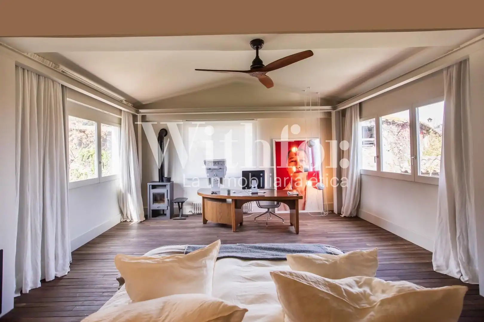Sala de estar de Casa o chalet en venta en La Pera con Calefacción, Jardín privado y Terraza