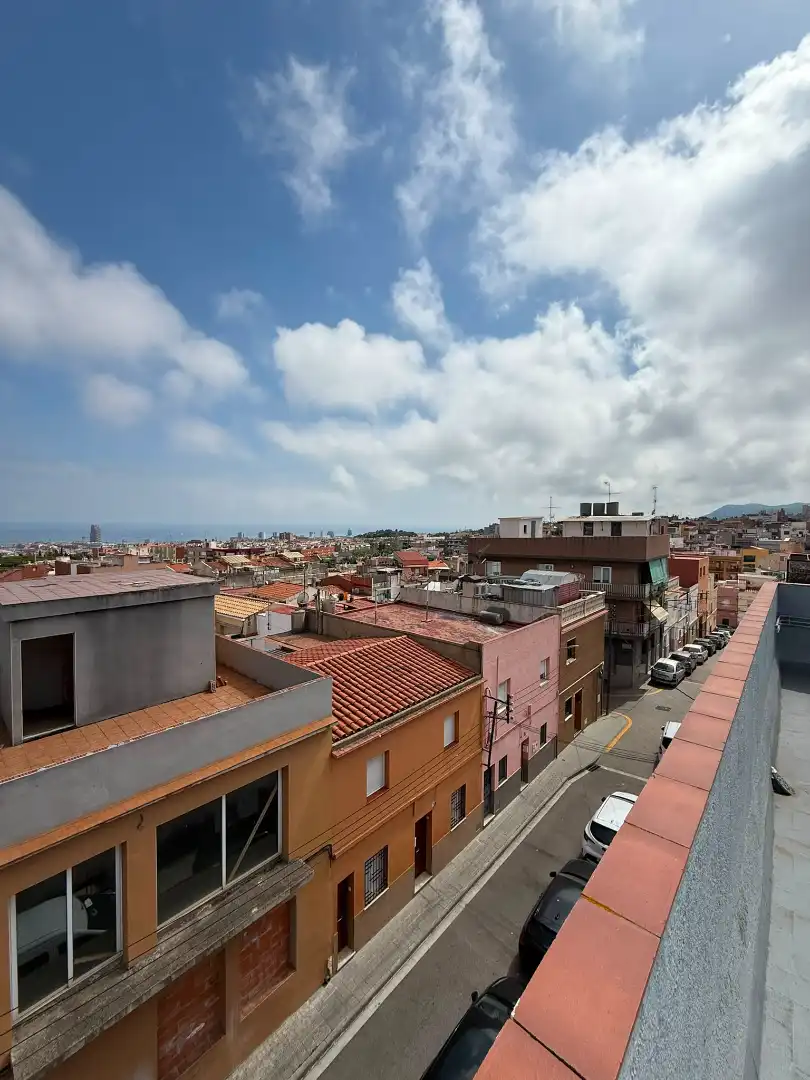 Vista exterior de Pis en venda en Mataró amb Aire condicionat, Calefacció i Parquet