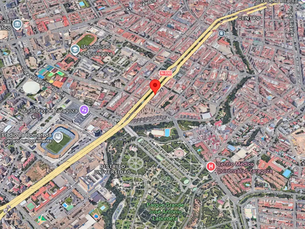 Vista exterior de Piso en venta en Zaragoza con Aire acondicionado, Calefacción y Amueblado