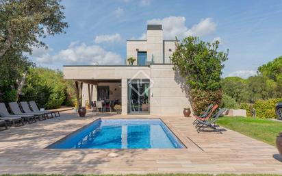 Swimming pool of House or chalet for sale in Palafrugell  with Air Conditioner, Heating and Private garden