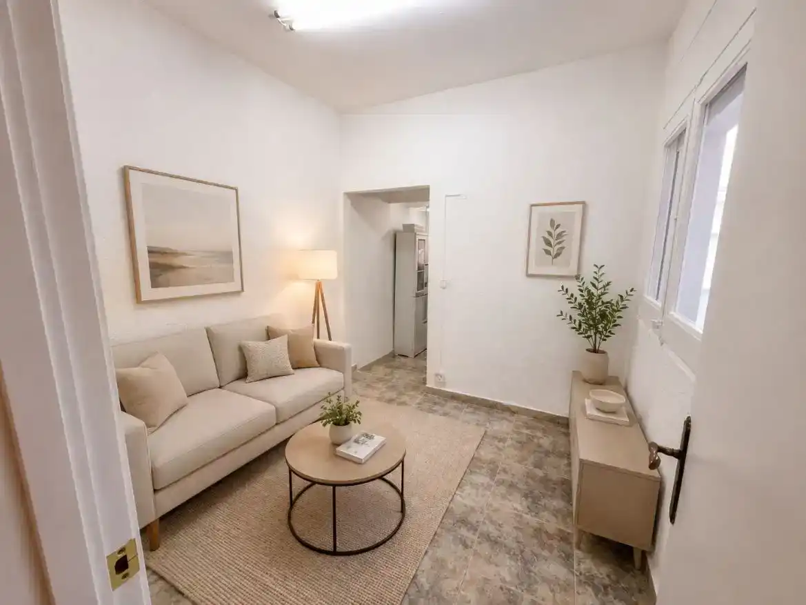 Wohnzimmer von Erdgeschoss zum Verkauf in El Prat de Llobregat