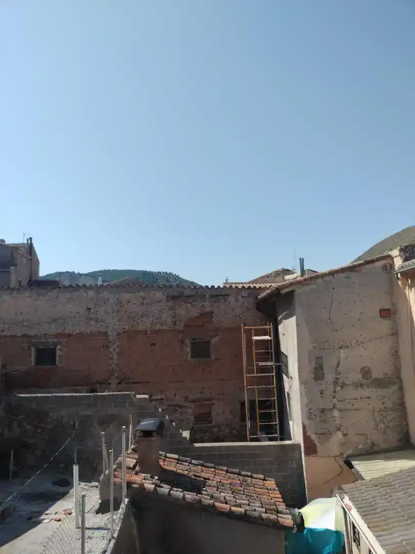 Vista exterior de Finca rústica en venda en Villafeliche amb Aire condicionat, Jardí privat i Balcó