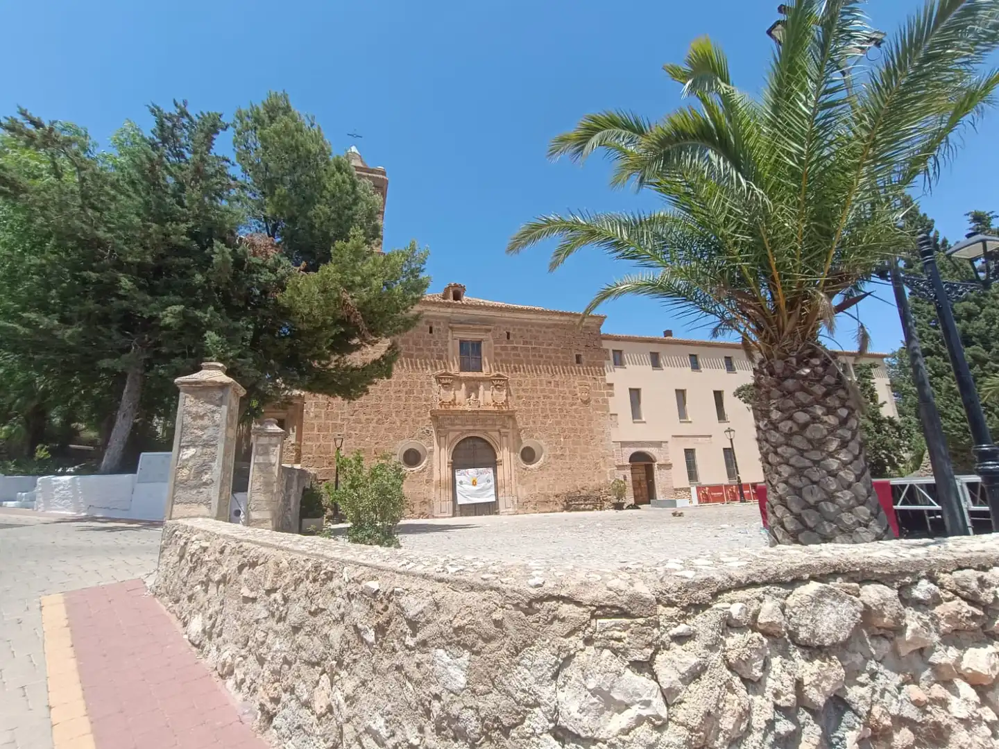 Vista exterior de Finca rústica en venta en Vélez-Blanco con Aire acondicionado, Jardín privado y Terraza
