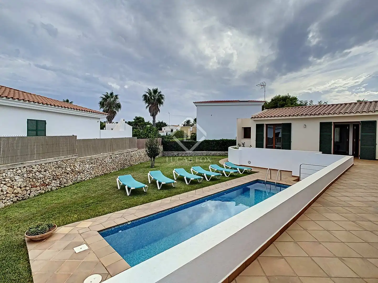 Vista exterior de Casa o xalet en venda en Ciutadella de Menorca amb Aire condicionat, Calefacció i Jardí privat