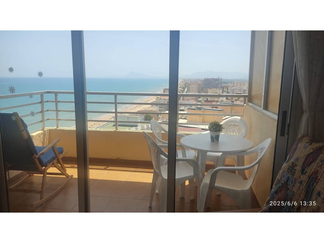 Bedroom of Flat for sale in Bellreguard  with Air Conditioner, Terrace and Furnished