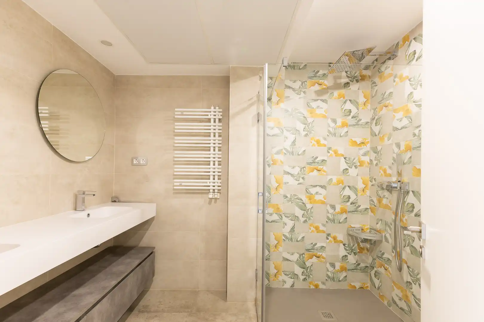 Baño de Piso de alquiler en Pozuelo de Alarcón con Aire acondicionado, Calefacción y Jardín privado
