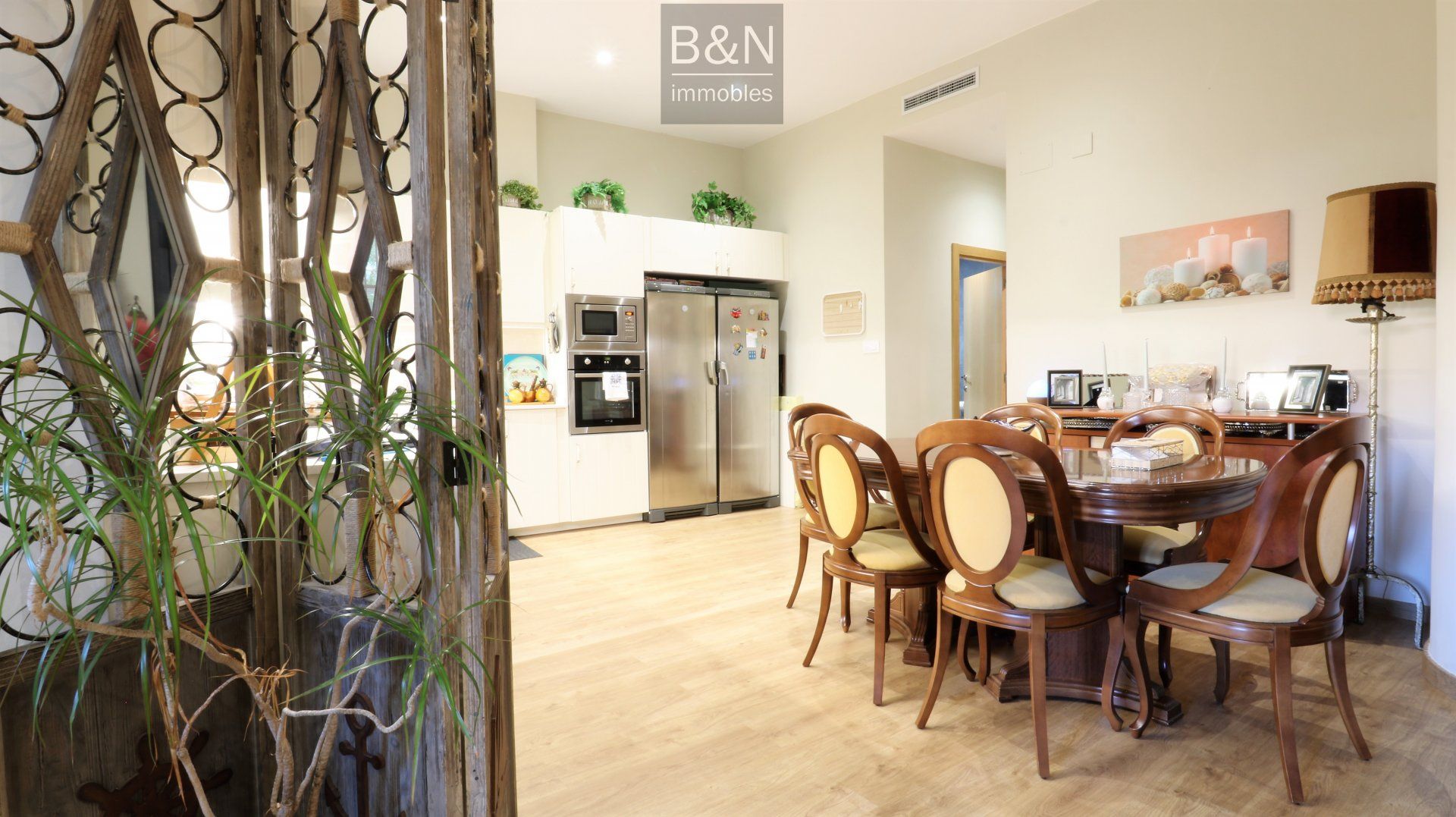 Kitchen of Flat for sale in Terrassa  with Air Conditioner and Heating