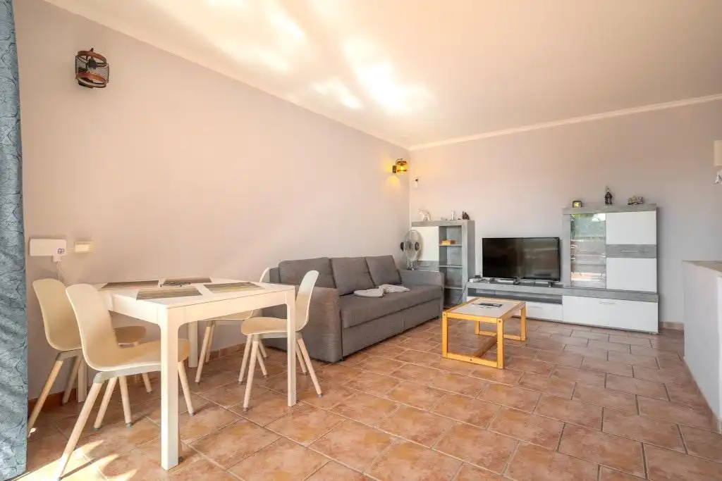 Wohnzimmer von Wohnungen zum Verkauf in Arona mit Privatgarten, Terrasse und Möbliert
