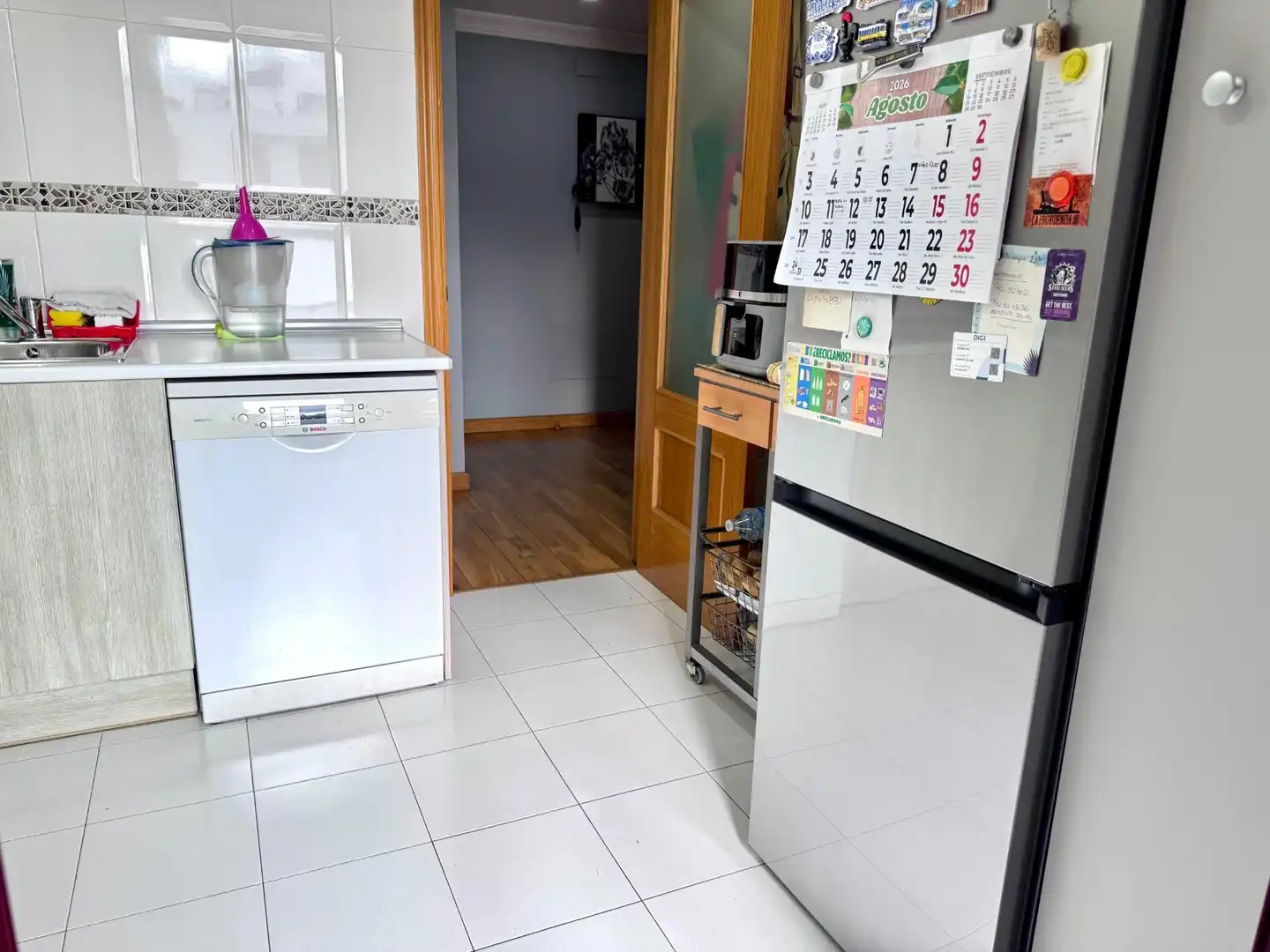 Kitchen of Flat for sale in Entrambasaguas  with Air Conditioner, Heating and Private garden
