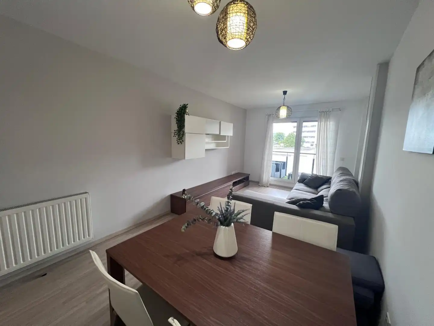 Sala de estar de Piso de alquiler en Oviedo  con Calefacción, Terraza y Trastero