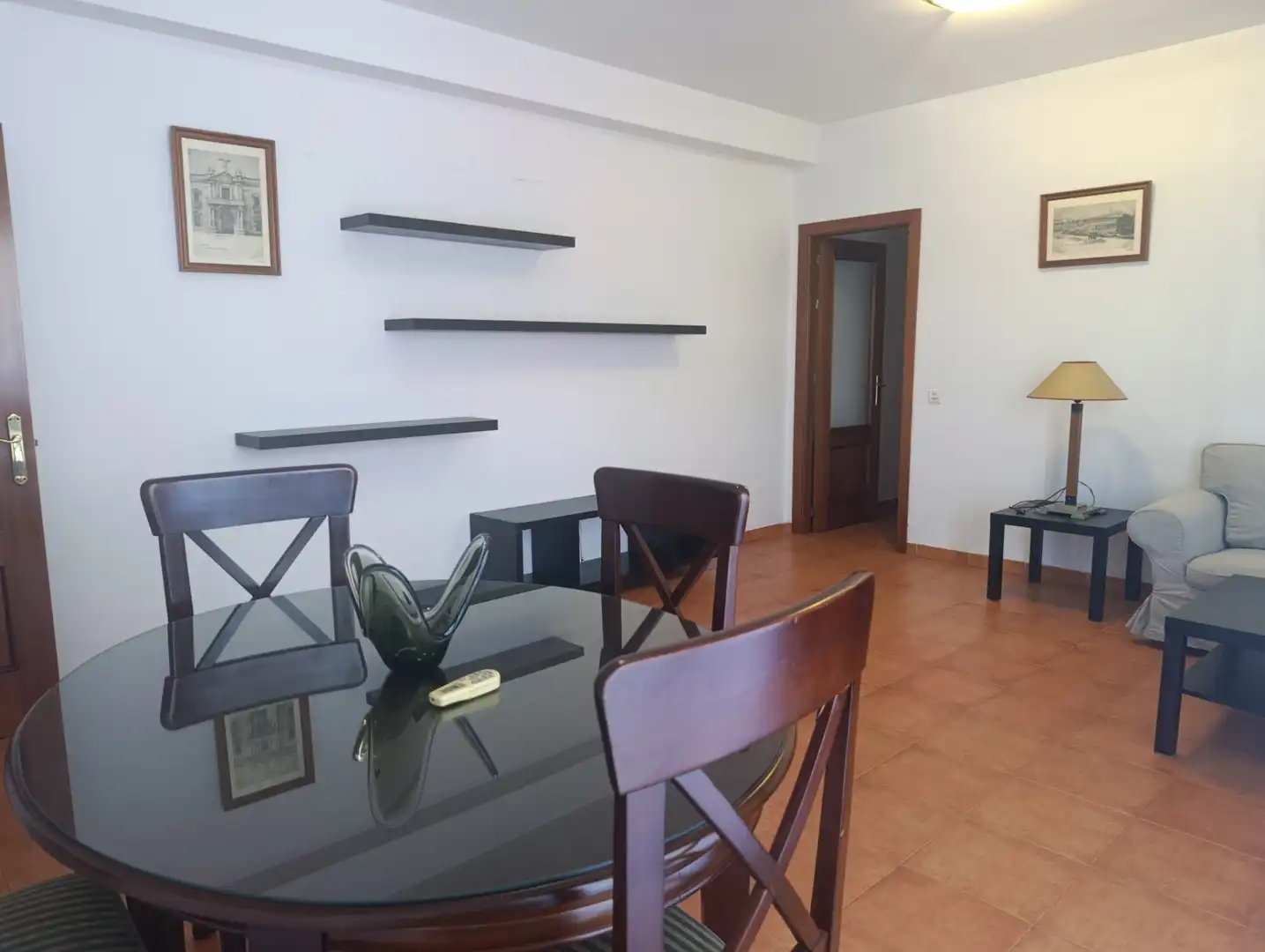 Comedor de Piso de alquiler en Dos Hermanas con Aire acondicionado, Terraza y Amueblado