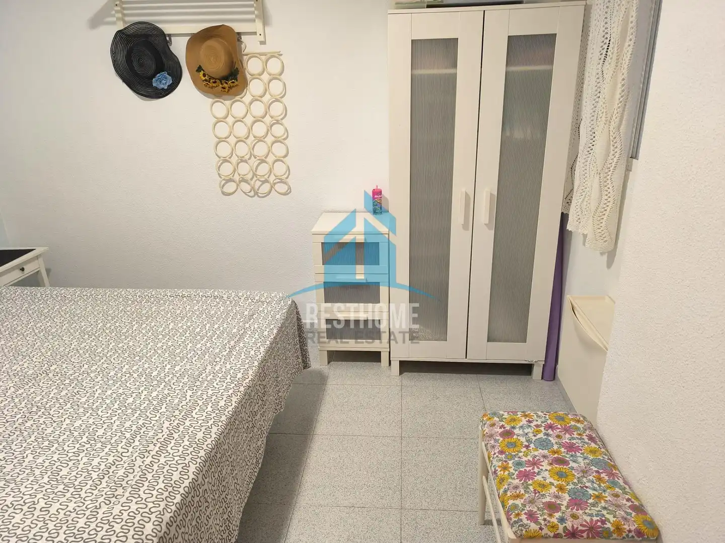 Bedroom of Flat for sale in Cullera  with Heating, Terrace and Furnished