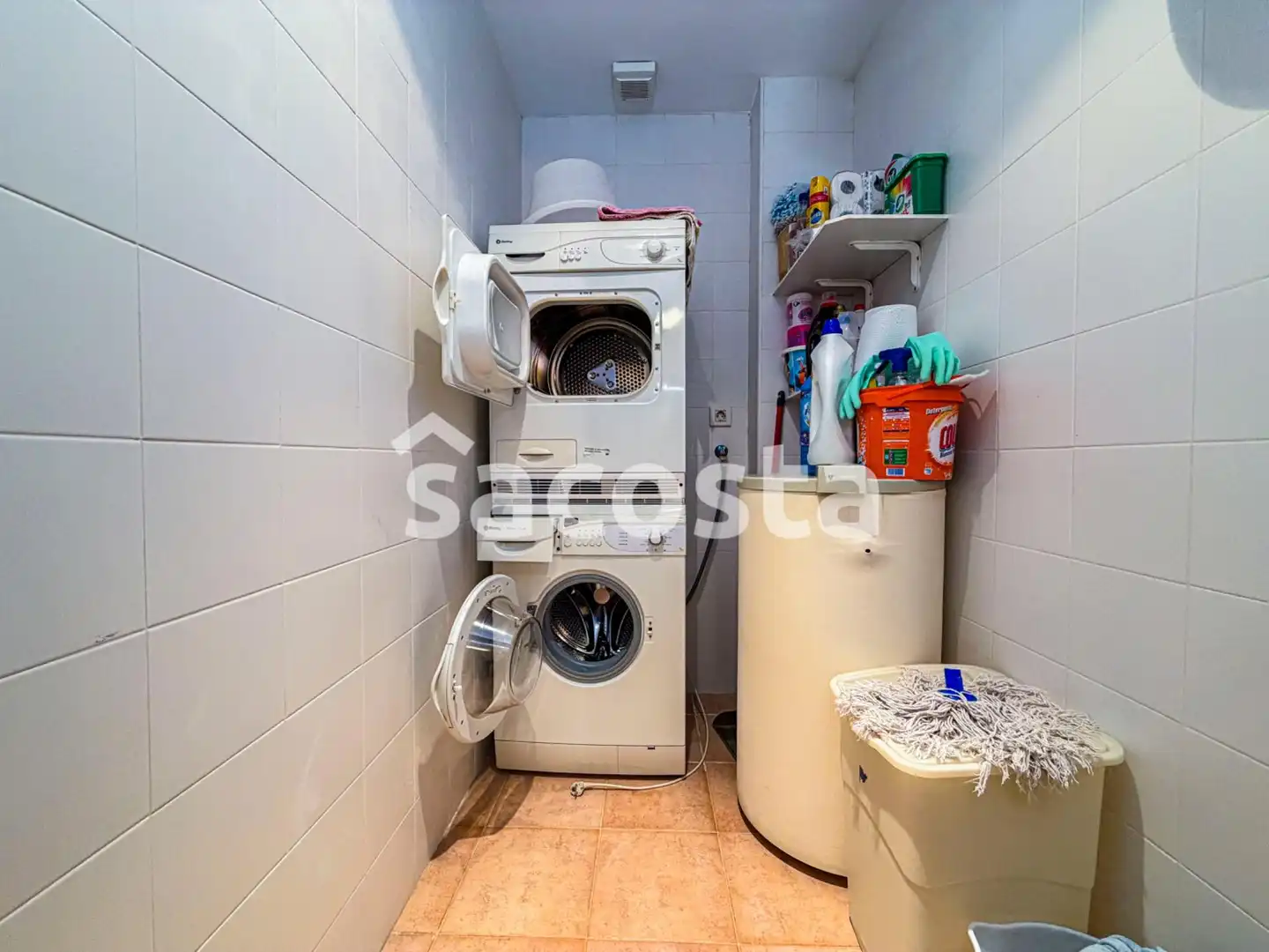 Cocina de Casa adosada en venta en Lloret de Mar con Aire acondicionado, Calefacción y Jardín privado