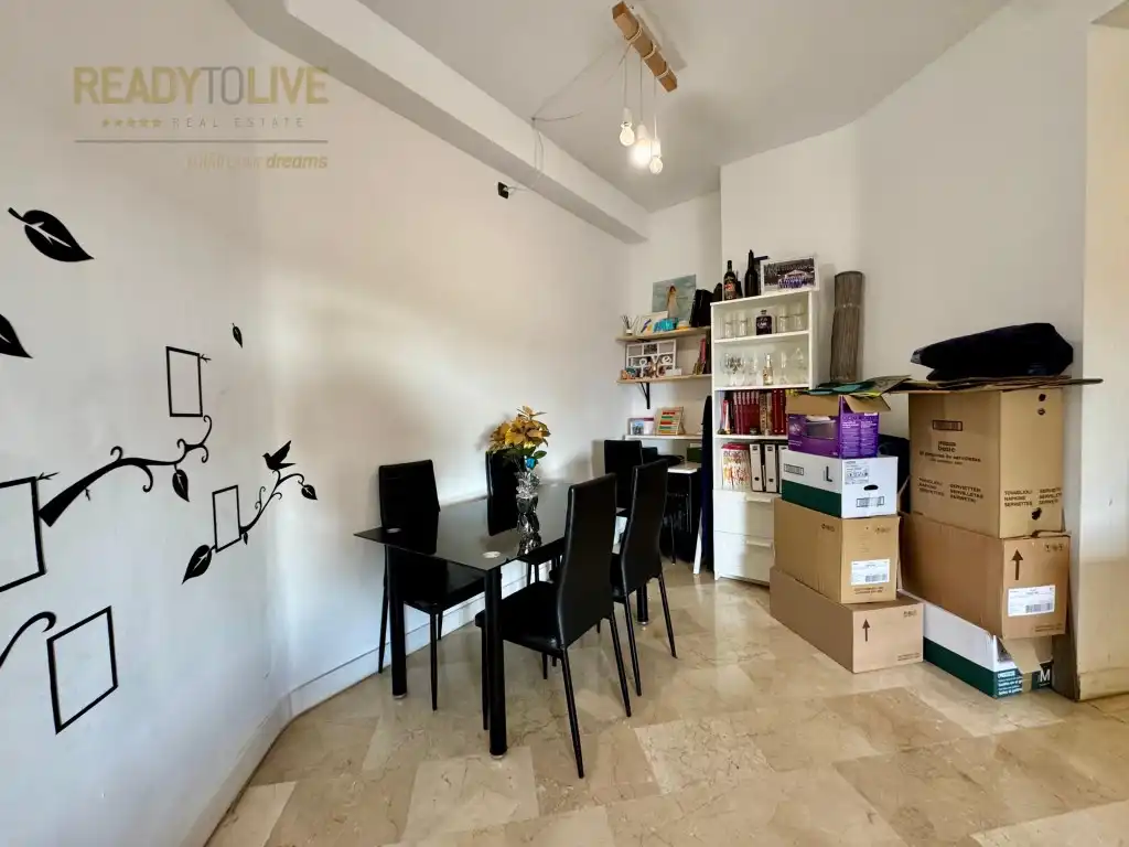 Dining room of Flat for sale in Alcúdia  with Air Conditioner, Terrace and Furnished
