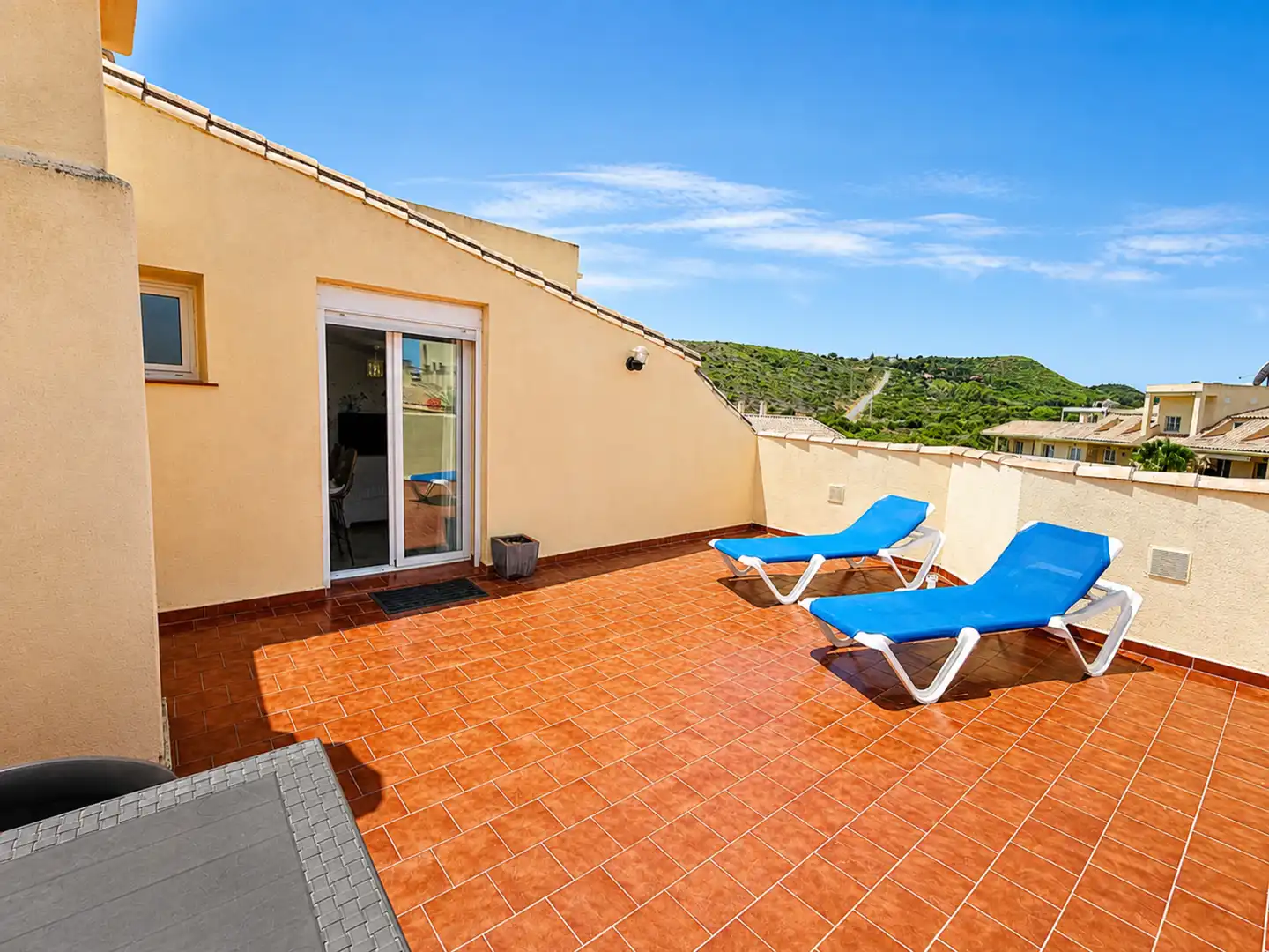Terrace of Attic for sale in Manilva  with Air Conditioner, Terrace and Swimming Pool