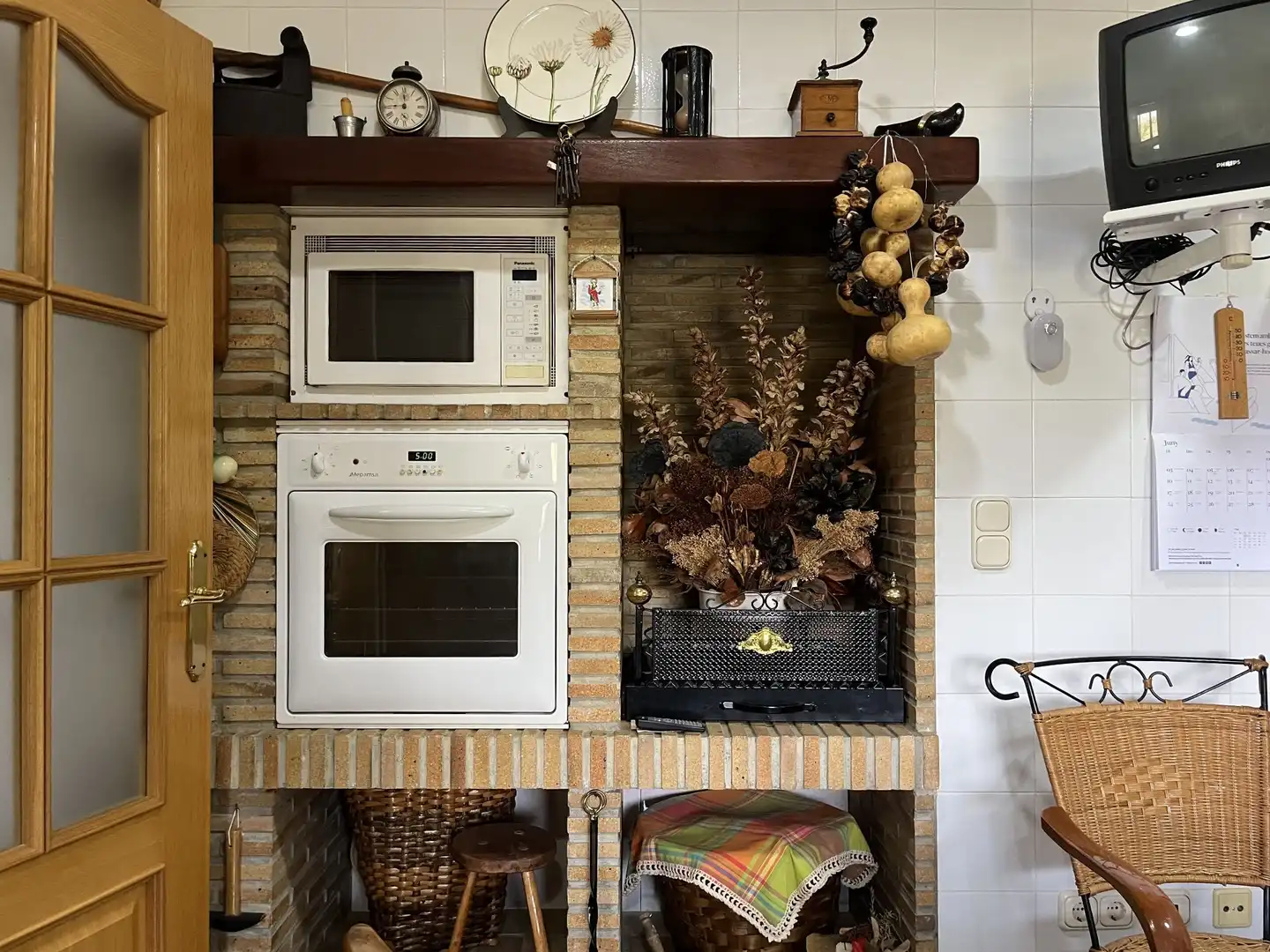 Kitchen of Houses for sale in Albaida  with Air Conditioner, Heating and Storage room