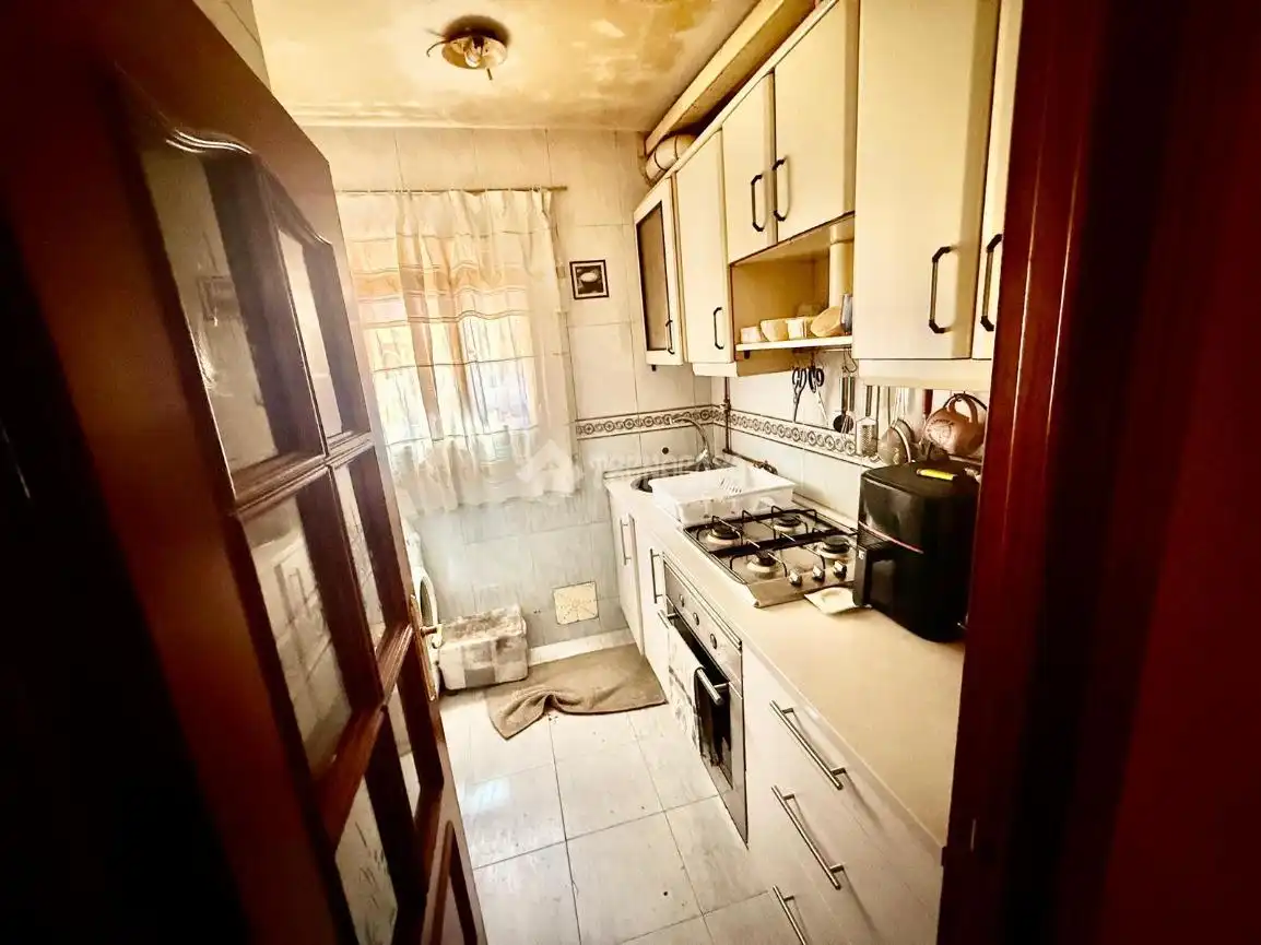 Kitchen of Flat for sale in Madrid  with Parquet flooring