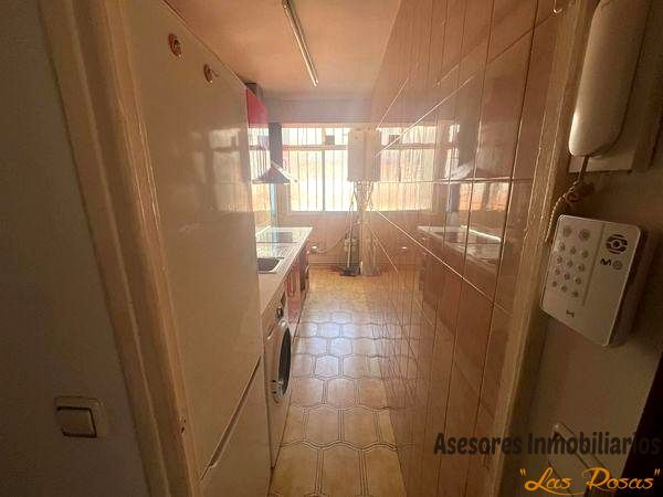 Kitchen of Flat for sale in  Madrid Capital  with Air Conditioner, Heating and Terrace