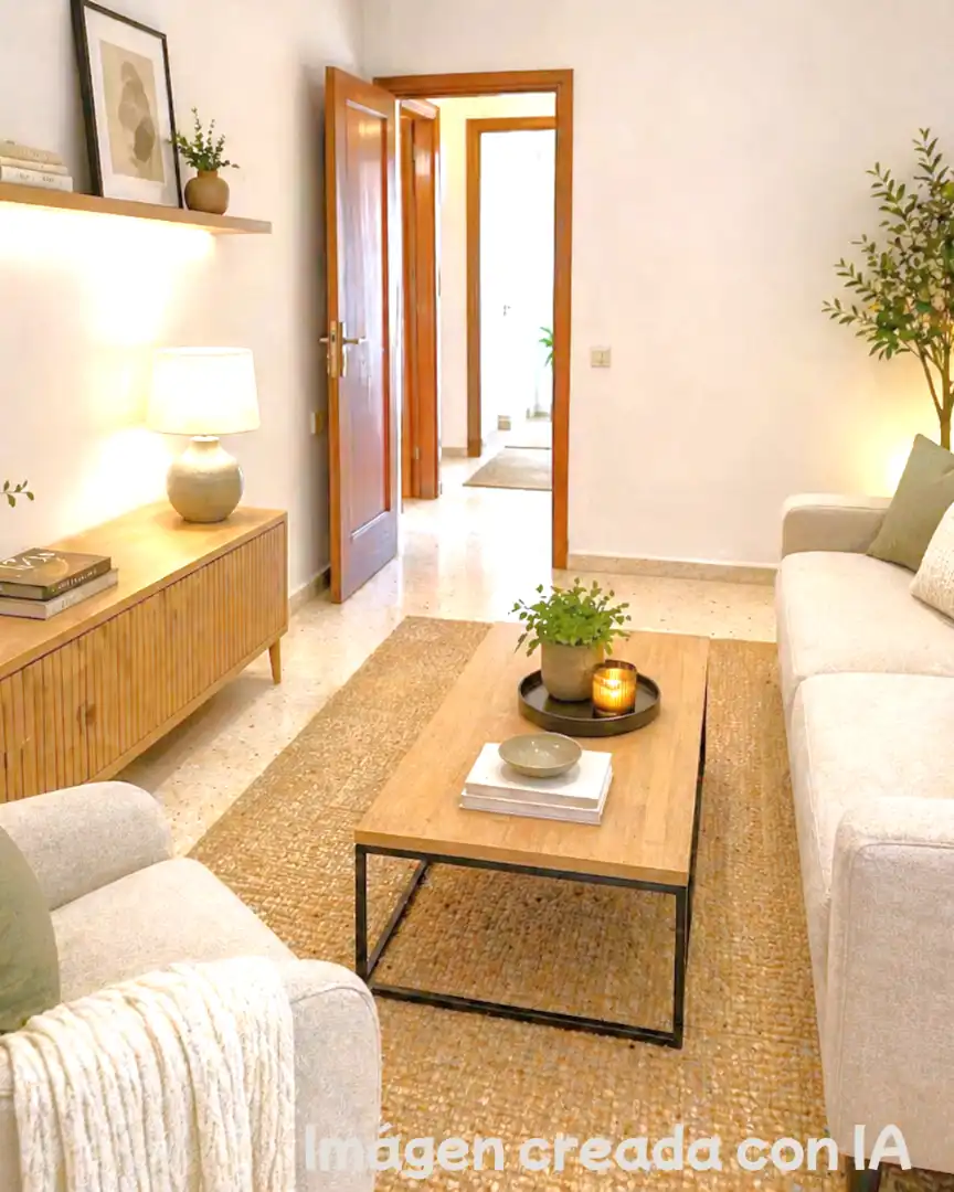 Sala d'estar de Pis en venda en Las Palmas de Gran Canaria amb Balcó i Internet