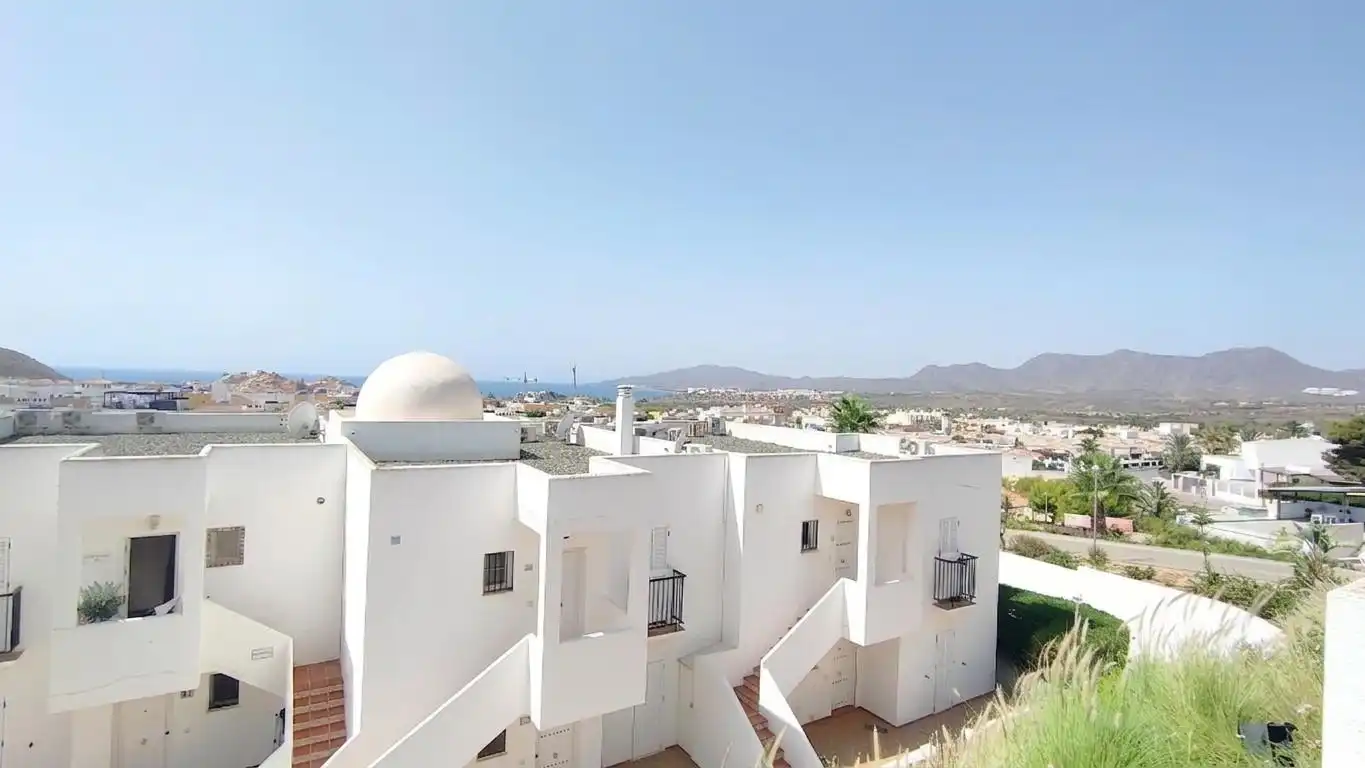 Vista exterior de Planta baja en venta en Pulpí con Aire acondicionado, Jardín privado y Terraza