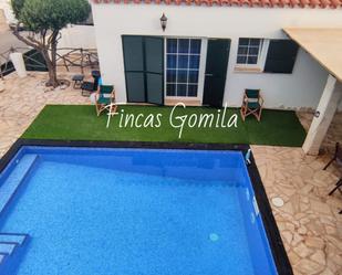 Swimming pool of House or chalet for sale in Es Mercadal  with Air Conditioner, Heating and Storage room
