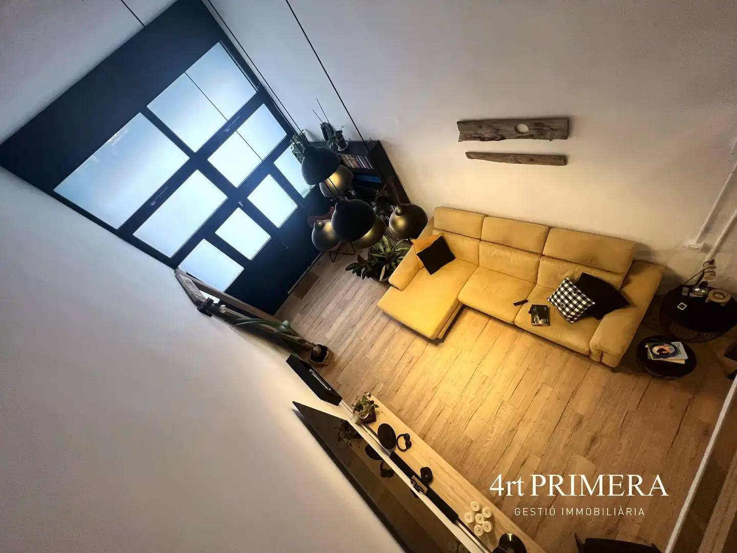 Sala de estar de Estudio en venta en Granollers con Calefacción, Parquet y Trastero