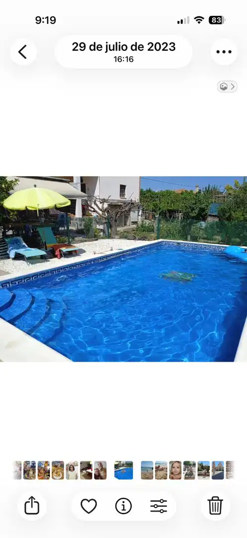 Piscina de Casa o chalet de alquiler en Piera con Aire acondicionado, Calefacción y Jardín privado