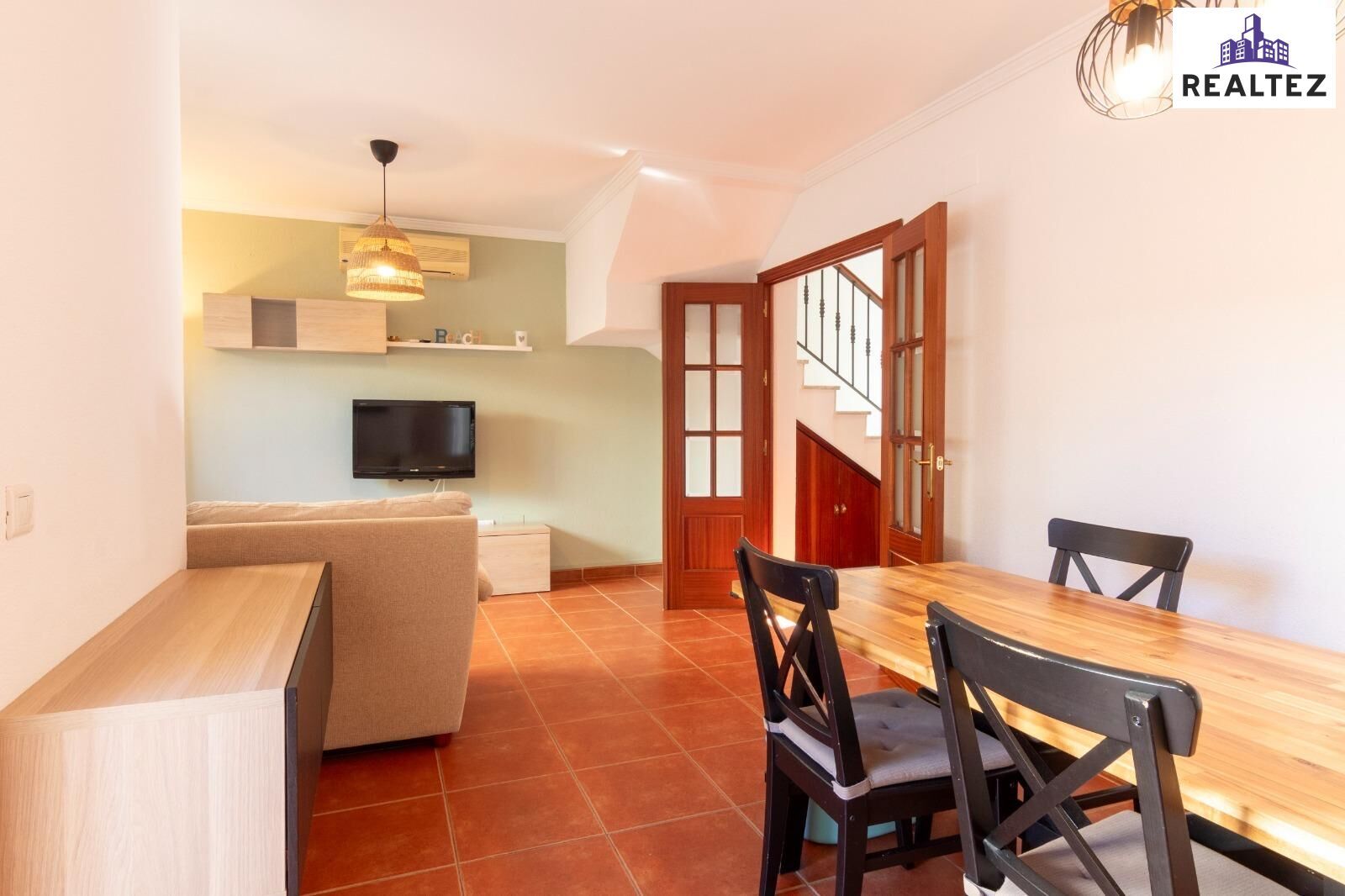 Living room of Single-family semi-detached to rent in El Puerto de Santa María  with Air Conditioner and Furnished