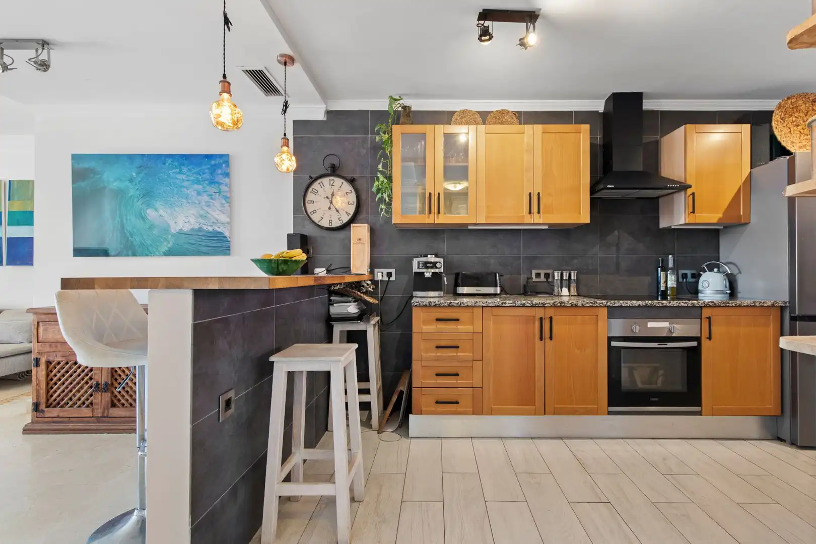 Cocina de Apartamento en venta en Marbella con Aire acondicionado, Terraza y Trastero