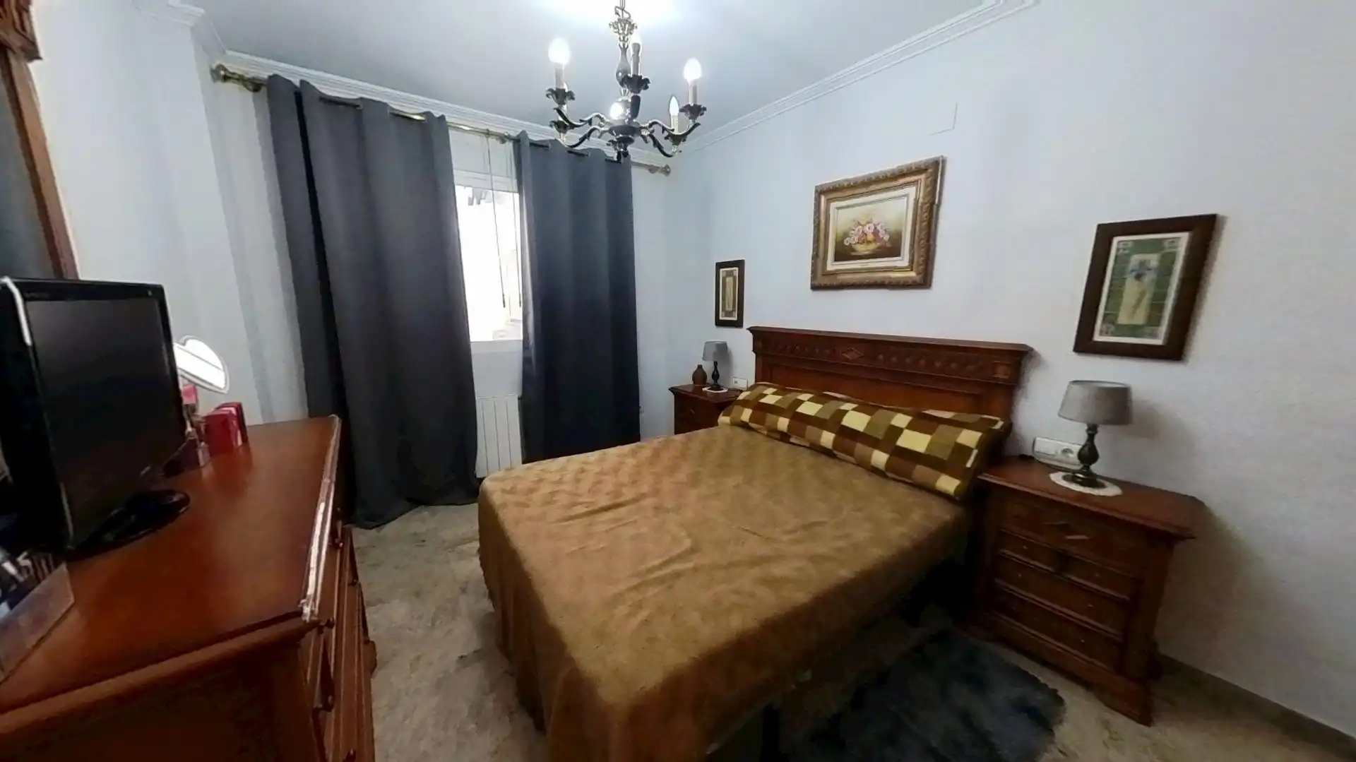 Bedroom of Flat for sale in Sagunto / Sagunt  with Heating, Furnished and Balcony