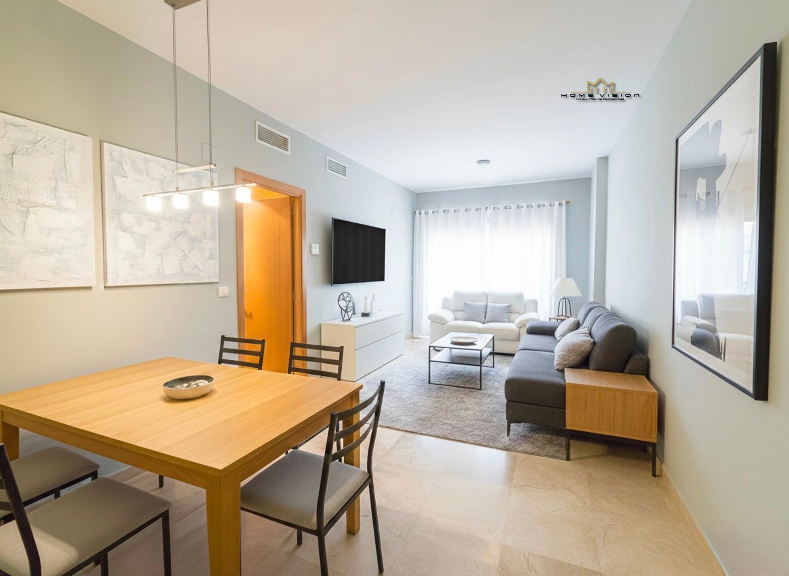 Sala d'estar de Pis en venda en Jerez de la Frontera amb Aire condicionat, Calefacció i Parquet