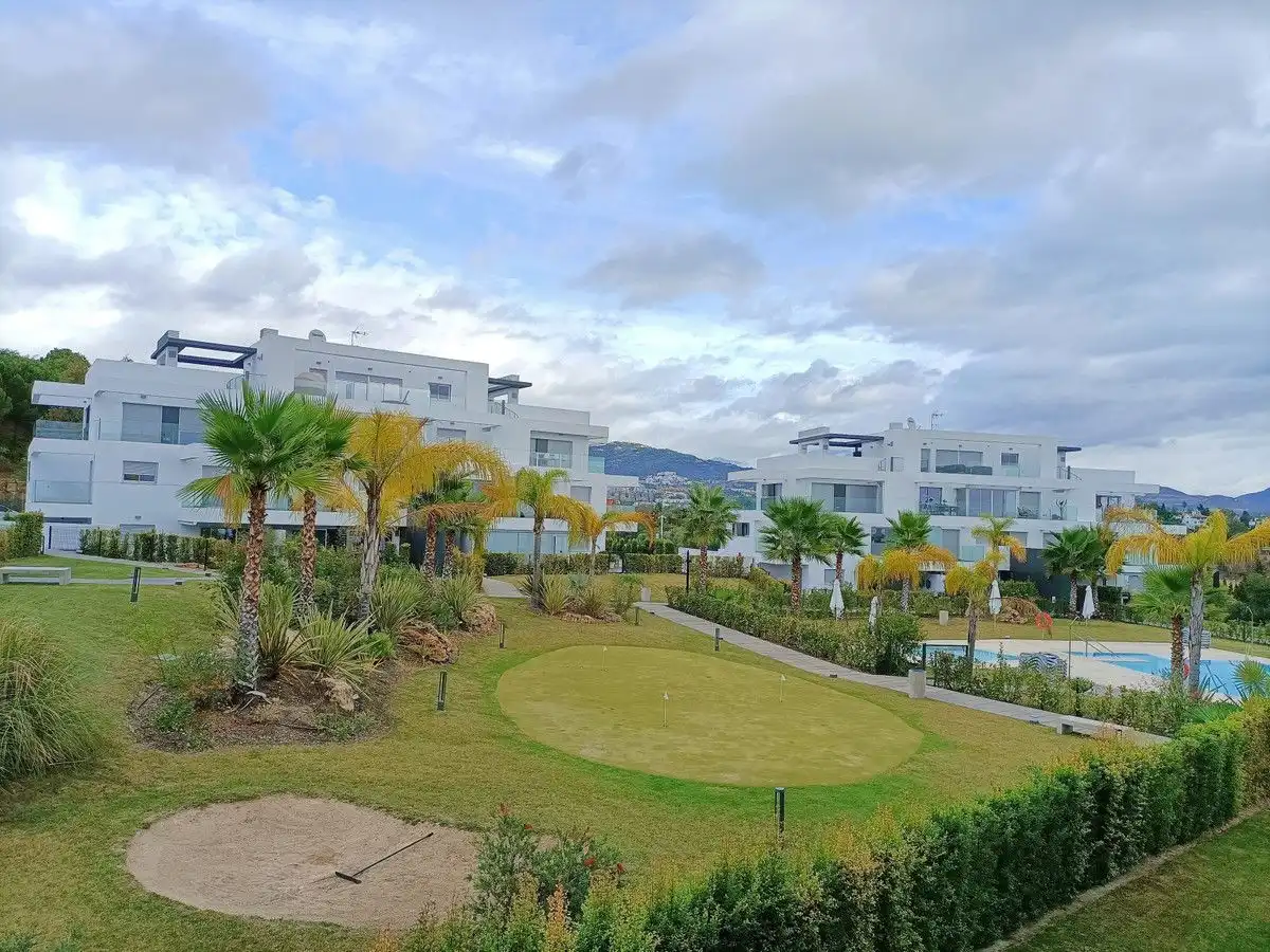 Exterior view of Flat for sale in Estepona  with Air Conditioner, Terrace and Storage room
