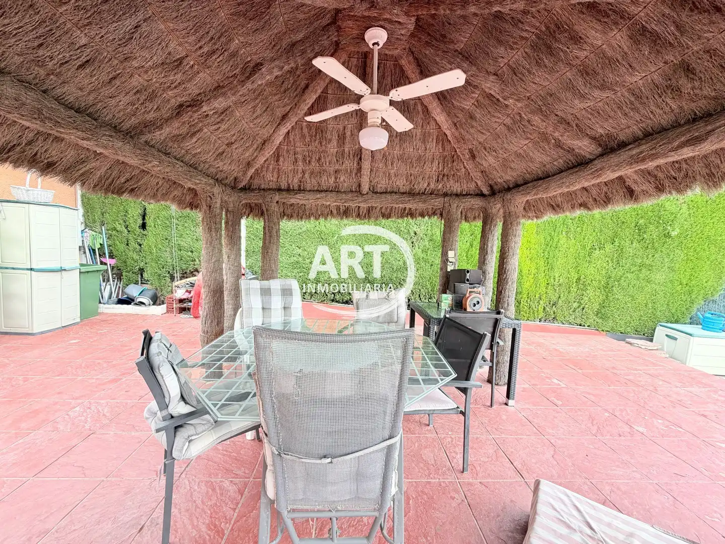 Terrace of Houses for sale in San Antonio de Benagéber  with Air Conditioner, Heating and Private garden