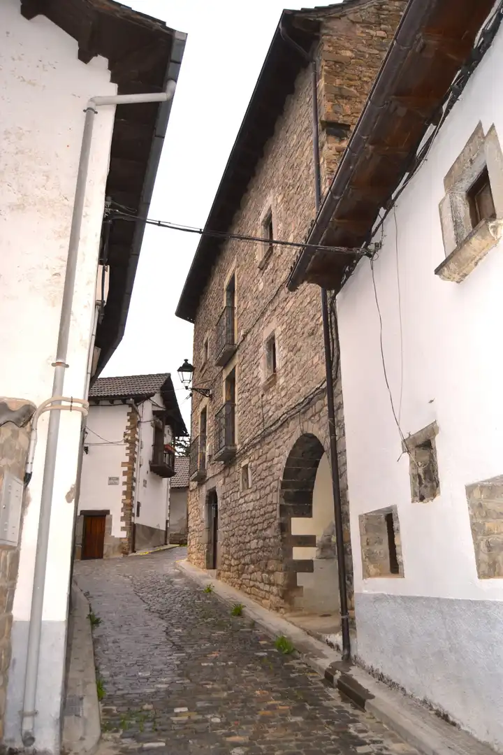 Vista exterior de Casa o chalet en venta en Borau con Calefacción, Parquet y Trastero
