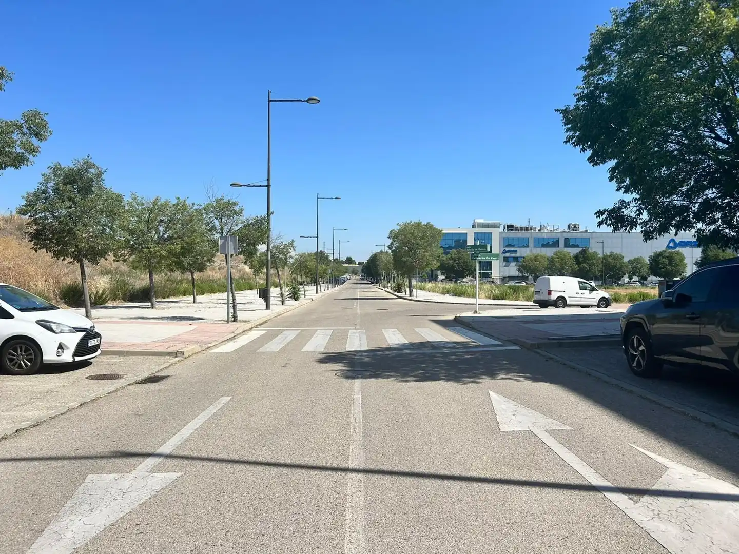 Vista exterior de Garaje de alquiler en Getafe