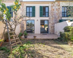 Exterior view of Single-family semi-detached for sale in Ses Salines  with Air Conditioner, Private garden and Balcony