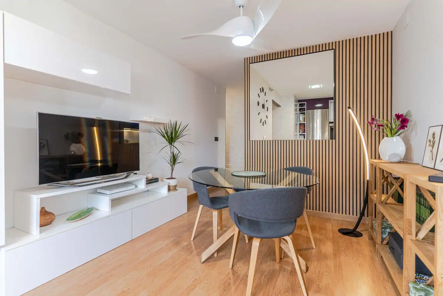 Sala de estar de Piso en venta en Alhendín con Aire acondicionado, Parquet y Trastero